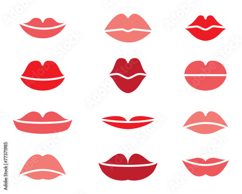 woman lips