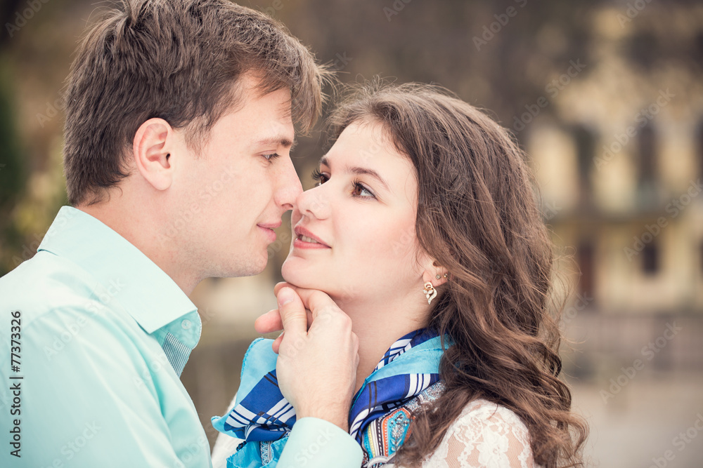 Fototapeta premium couple man woman