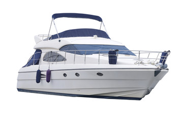 boat isolated on white background