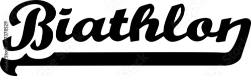 Biathlon Word Retro
