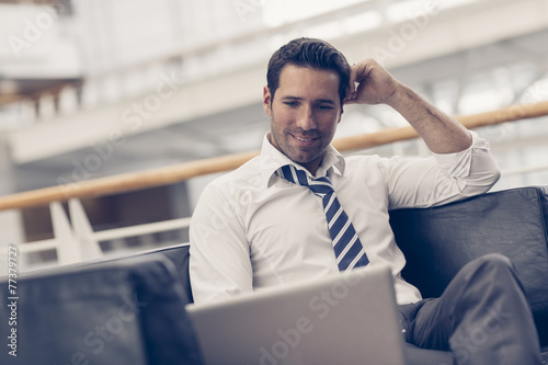 Photography portrait of a businessman