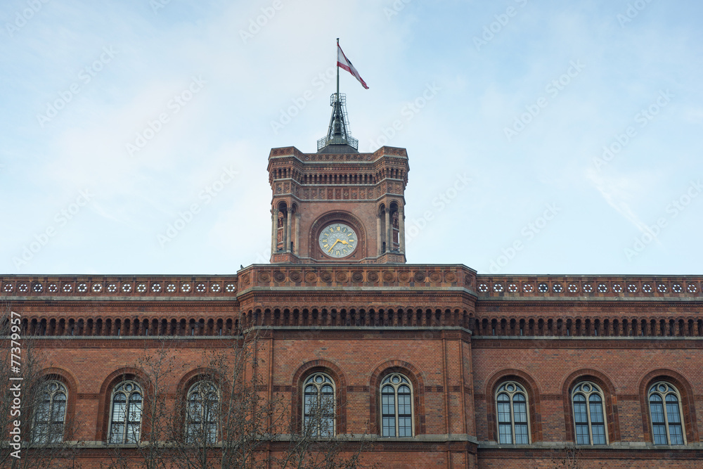 Obraz premium Berlin city hall