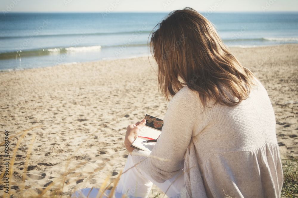 girl by the sea