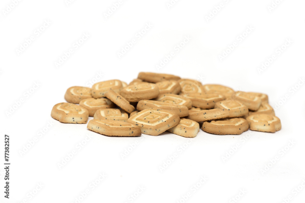 Miscellaneous small cookies. Photo.