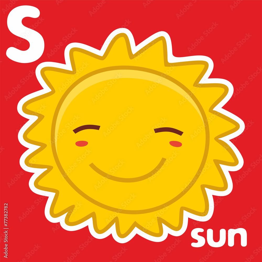 sun sticker