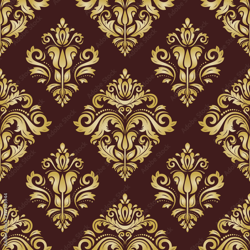 Orient Seamless Pattern. Abstract Background Orient Seamless Pattern. Abstract Background