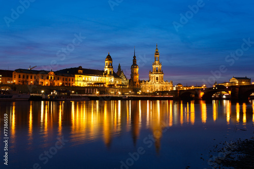 Dresden cityscape © castenoid