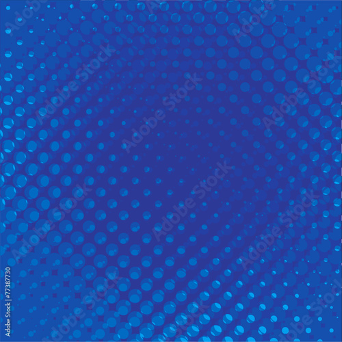 blue abstract background - vector illustration