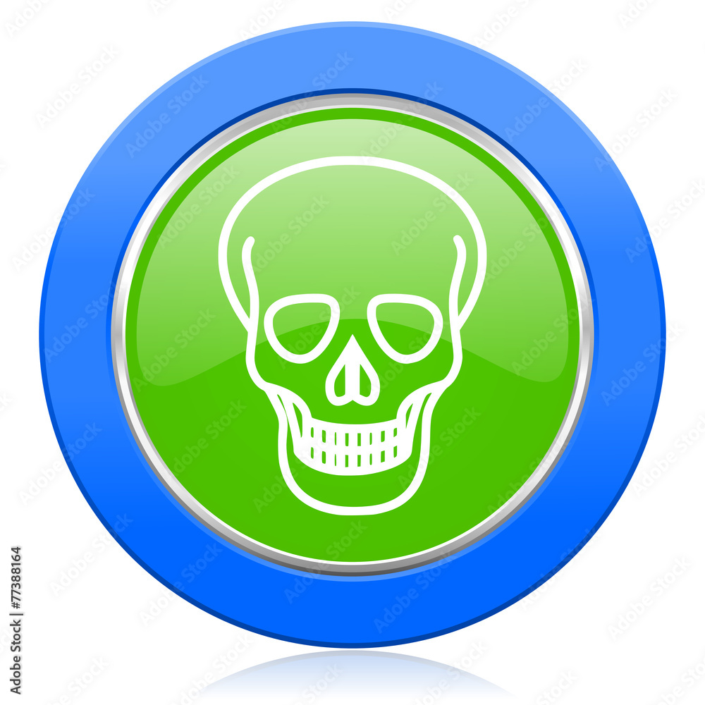 skull icon death sign skull icon death sign