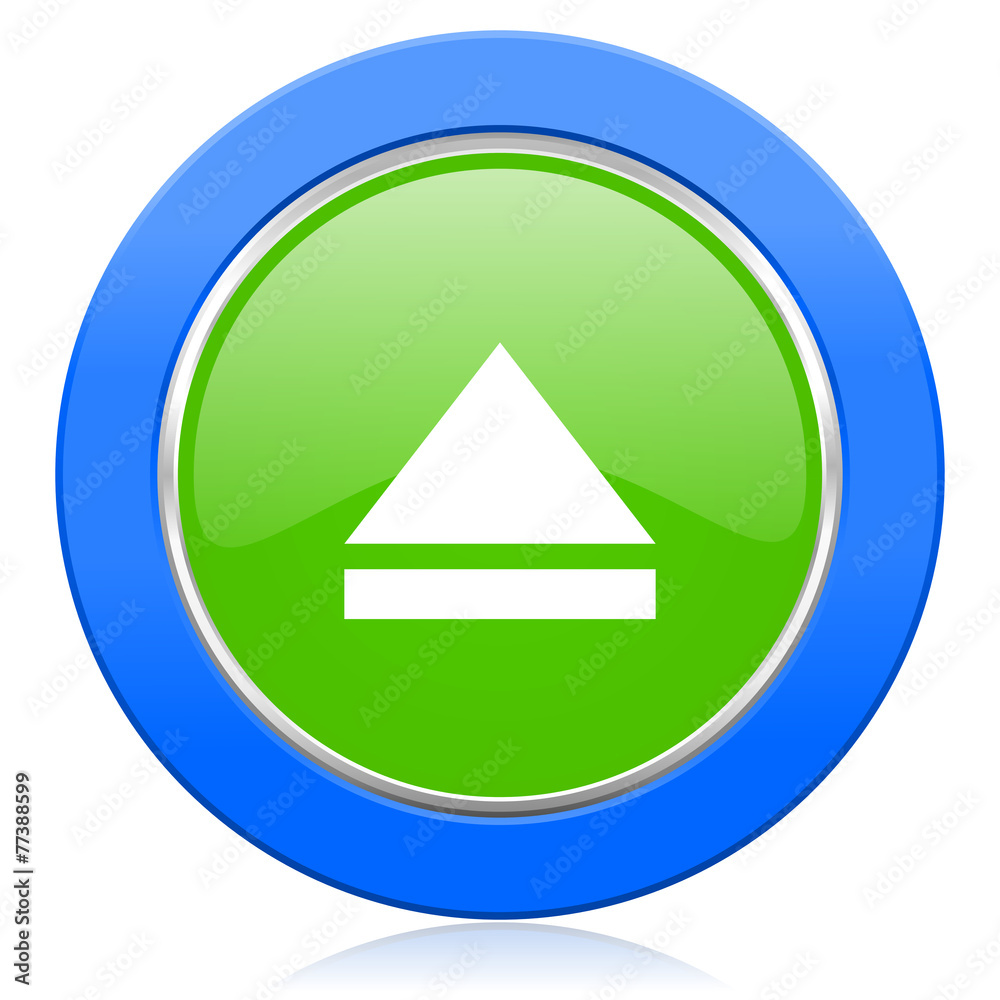 eject icon open sign eject icon open sign