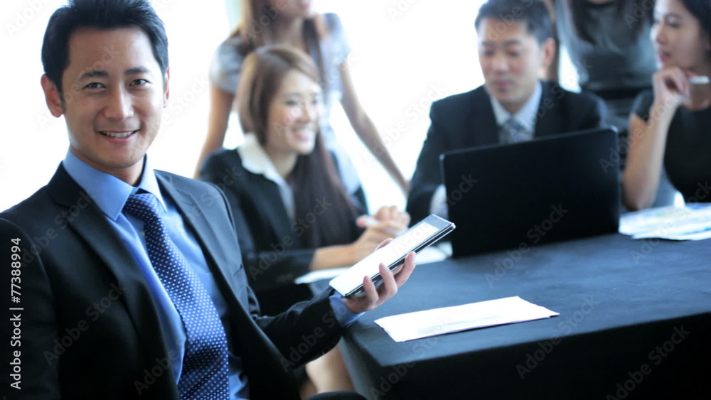 Boardroom Meeting Asian Chinese Banking Executives Boardroom Meeting Asian Chinese Banking Executives