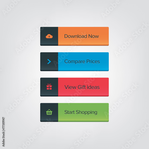 Call-To-Action Web Buttons Set