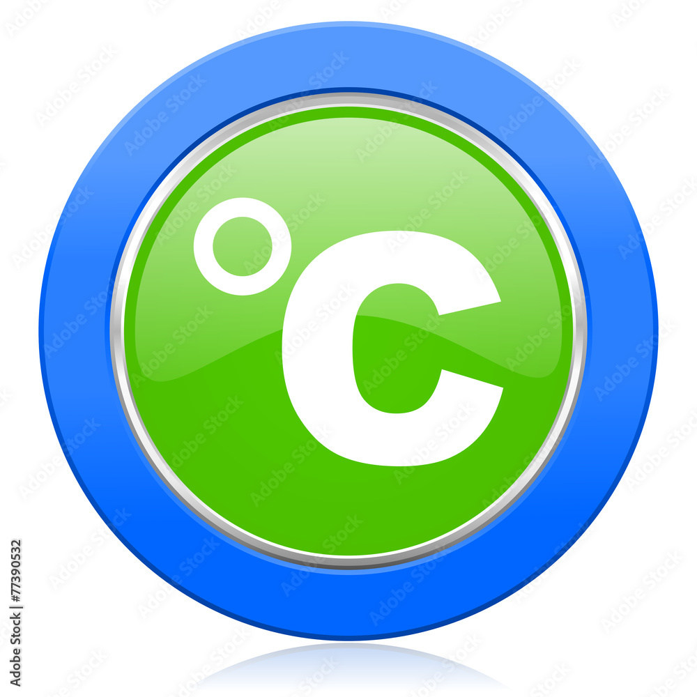 celsius icon temperature unit sign celsius icon temperature unit sign