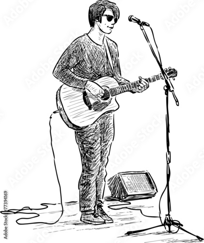 street guitarist
