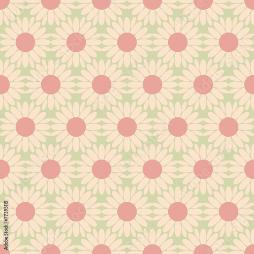 Texture with floral elements