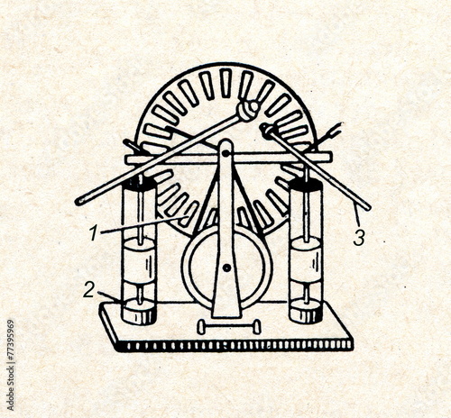 Electrostatic machine photo