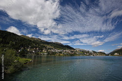 Fototapeta Naklejka Na Ścianę i Meble -  Sankt Moritz Suisse