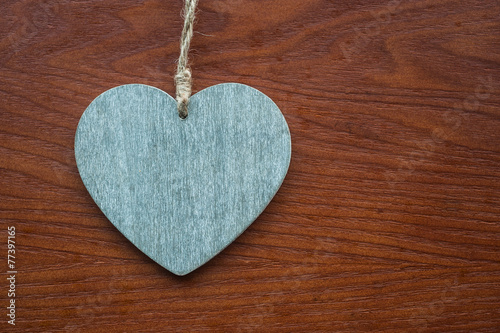 love heart wood texture background