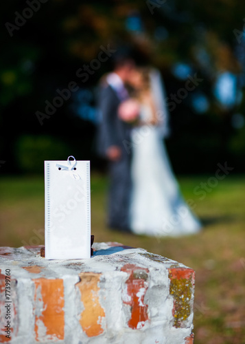 Wedding couple