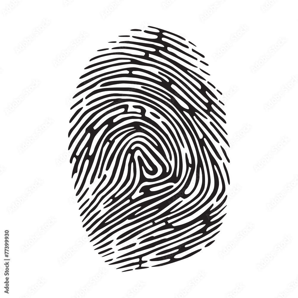 fingerprint - obrazy, fototapety, plakaty 