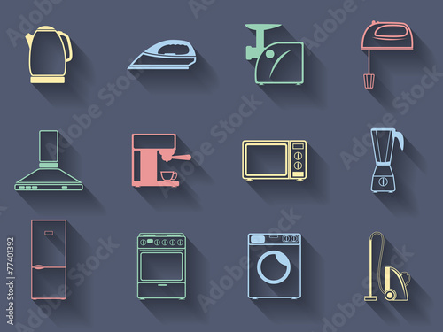 Set of the vector icons