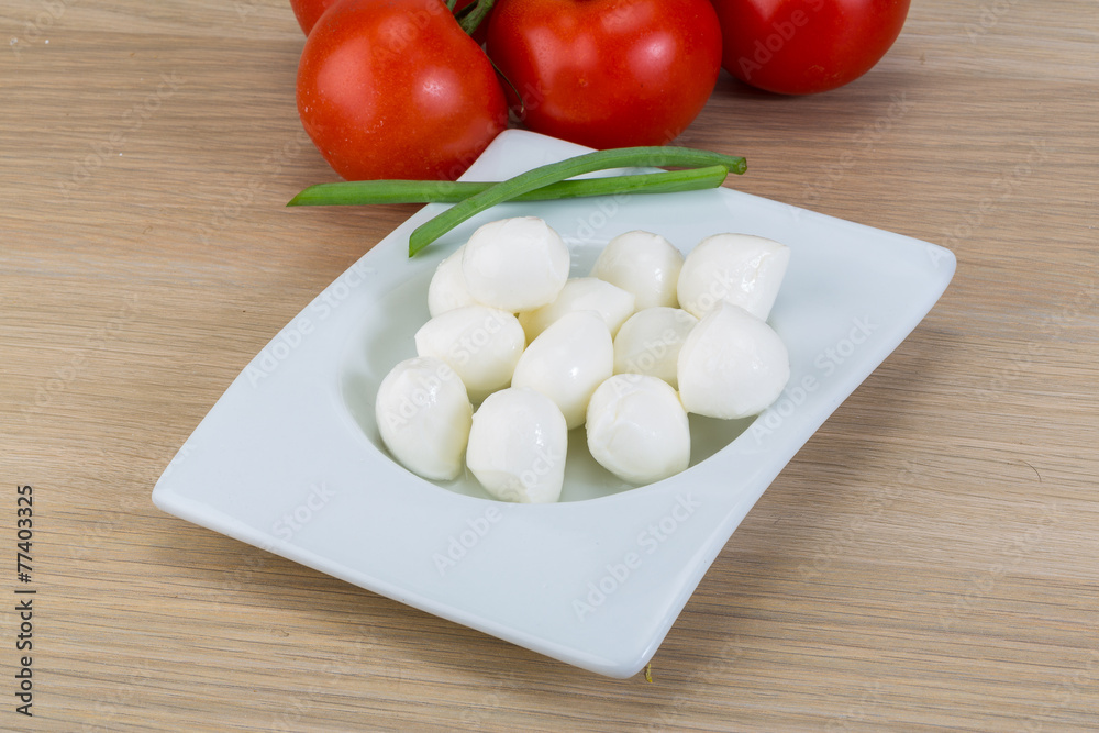 Mozzarella cheese balls Mozzarella cheese balls