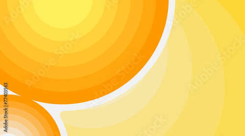 The fresh circle background