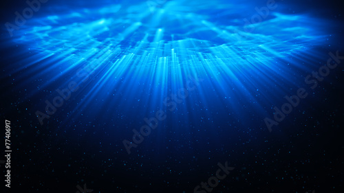 Amazing Underwater Fantastic Background