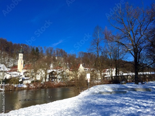 Wolfratshausen im Winter