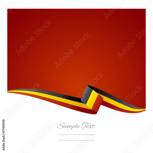 Belgium flag background vector