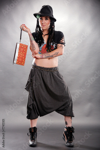 Valokuva World fashion with a punk touch