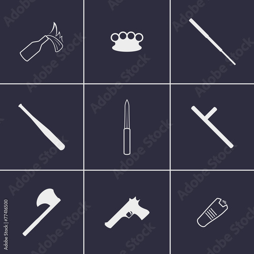 Weapons icons