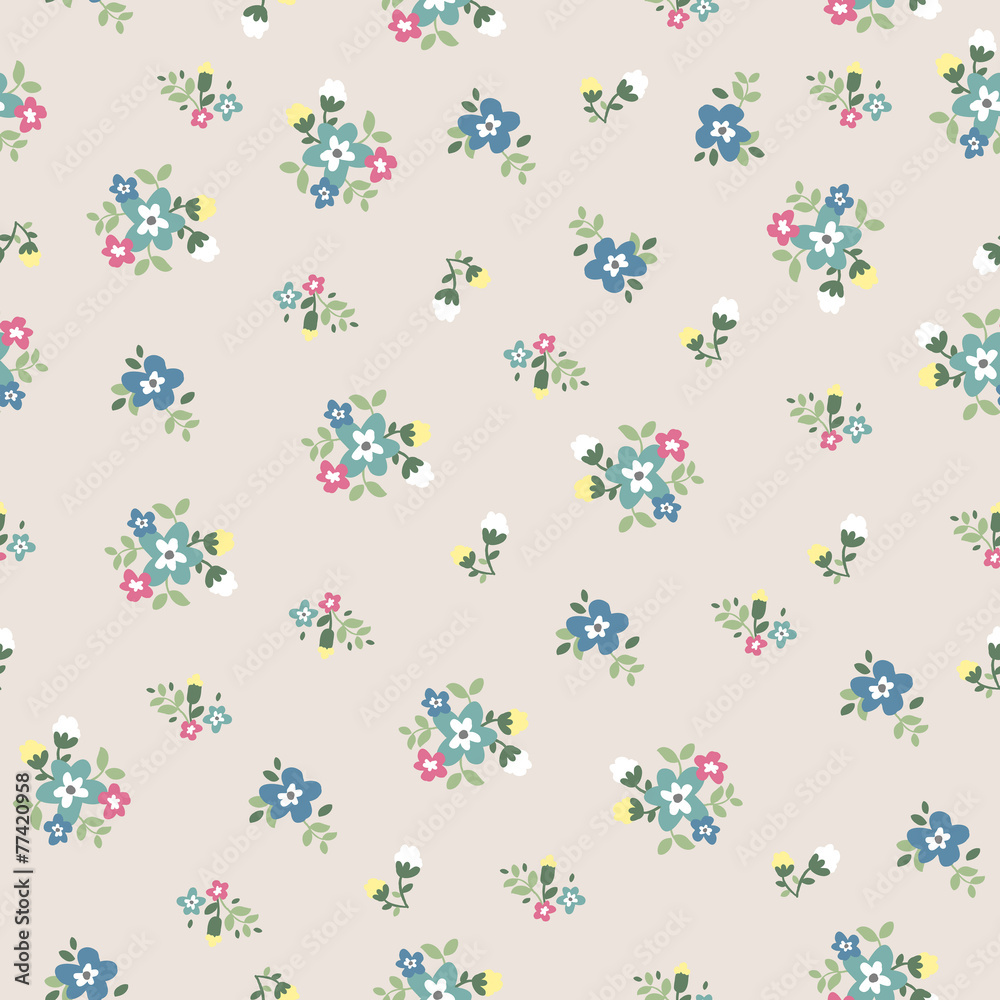 seamless tiny cute flower pattern seamless tiny cute flower pattern