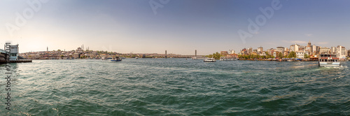 Panorama of  Bosphorus...  Istanbul  Turkey