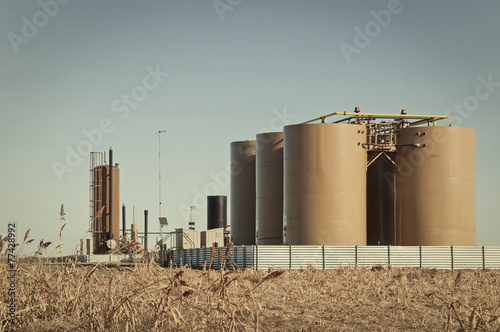 Treater And Tanks For Crude Oil And Condensate