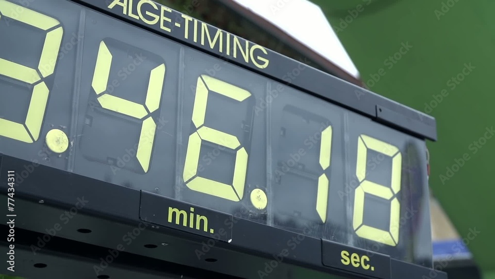 Digital timing clock