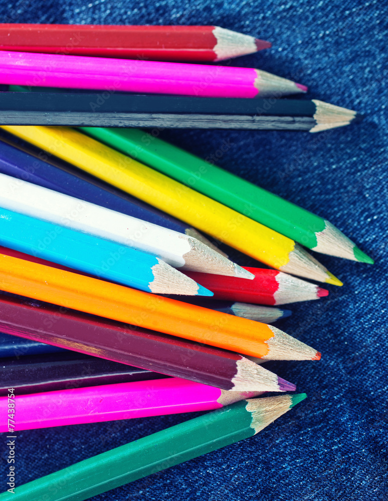 Fototapeta premium color pencils