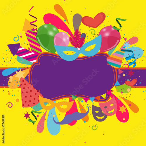 Festa decorazioni, carnevale