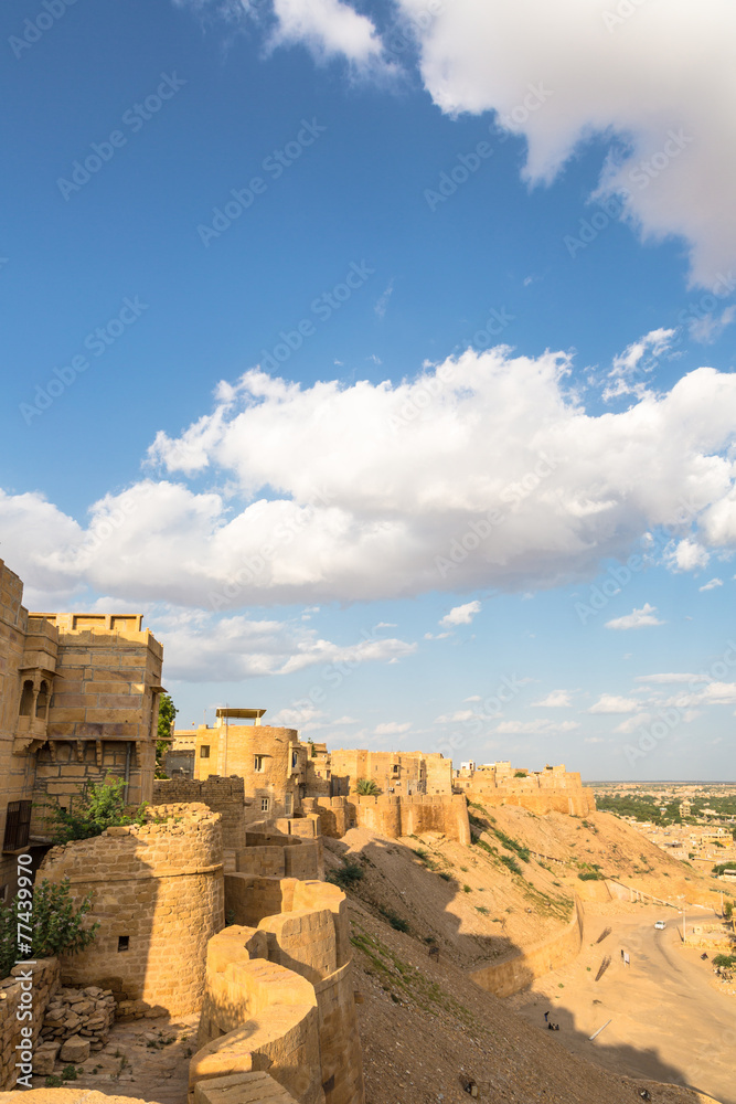 Jaisalmer fortress in Rajasthan Jaisalmer fortress in Rajasthan