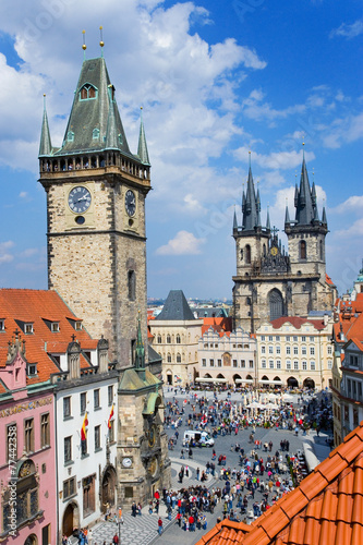 Old Town Square, Prague (UNESCO), Czech republic