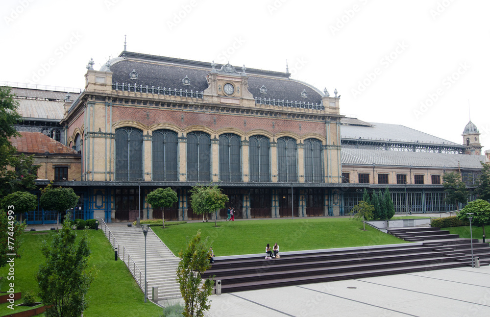 Budapest, Hungary, August 26th, 2014: Nyugati Railway Terminal