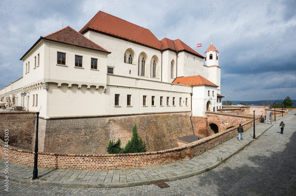 Špilberk Castle in Brno, Czech Republic