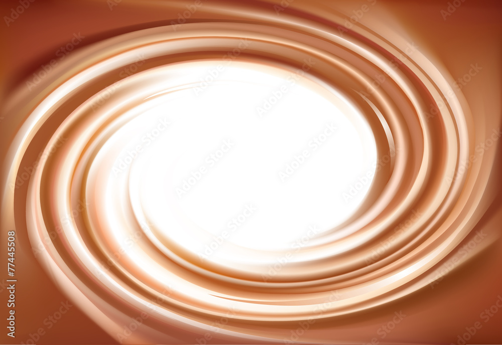 Vector background of swirling creamy texture Vector background of swirling creamy texture
