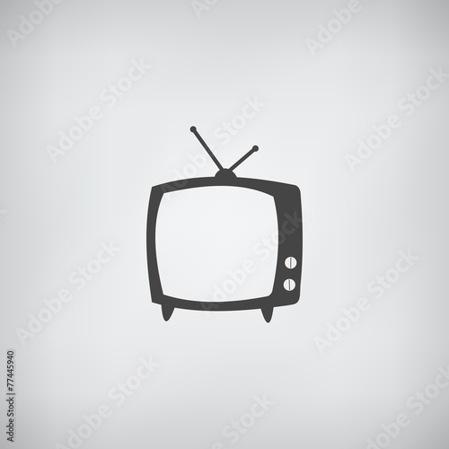 TV vector icon