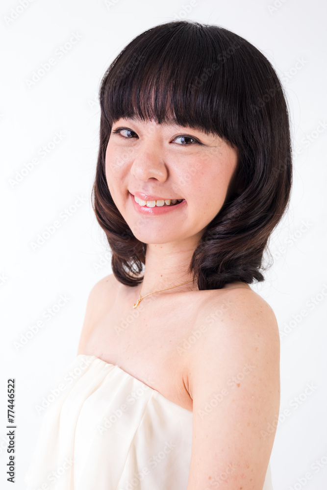 美容系 日本人女性のポートレイト 美容系 日本人女性のポートレイト