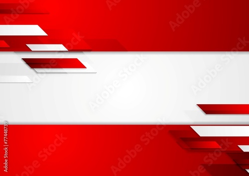 Abstract corporate geometric tech background