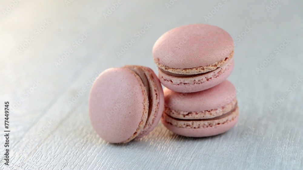 Macaroons closeup