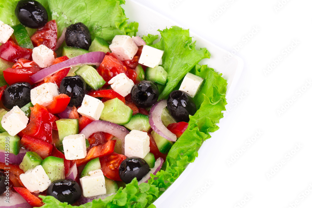 Greek salad. Greek salad.
