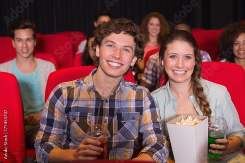 Young couple watching a film © WavebreakmediaMicro