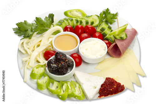 kahvaltı tabağı